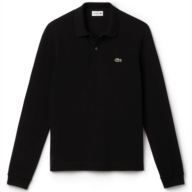 Polo Lacoste Men PH4013 Longsleeve Slim Fit Black Tennisplanet